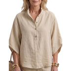 Amity | Relaxed Button-Down Tunic and Pants Set