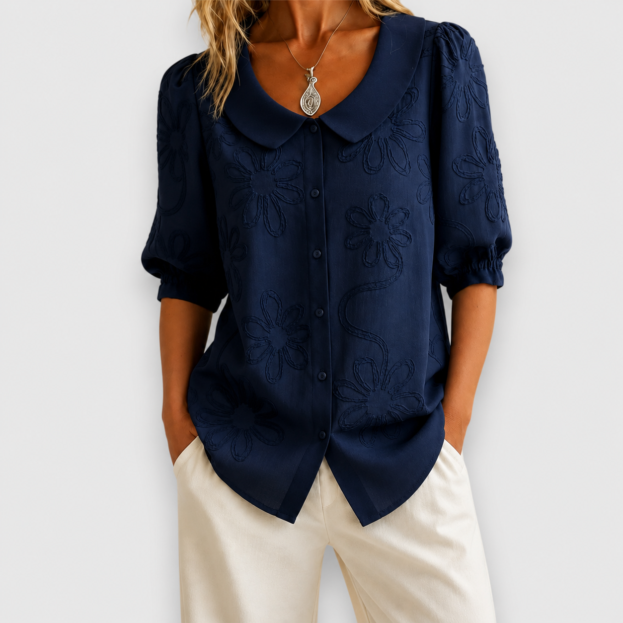 Rosalie Embroidered Blouse