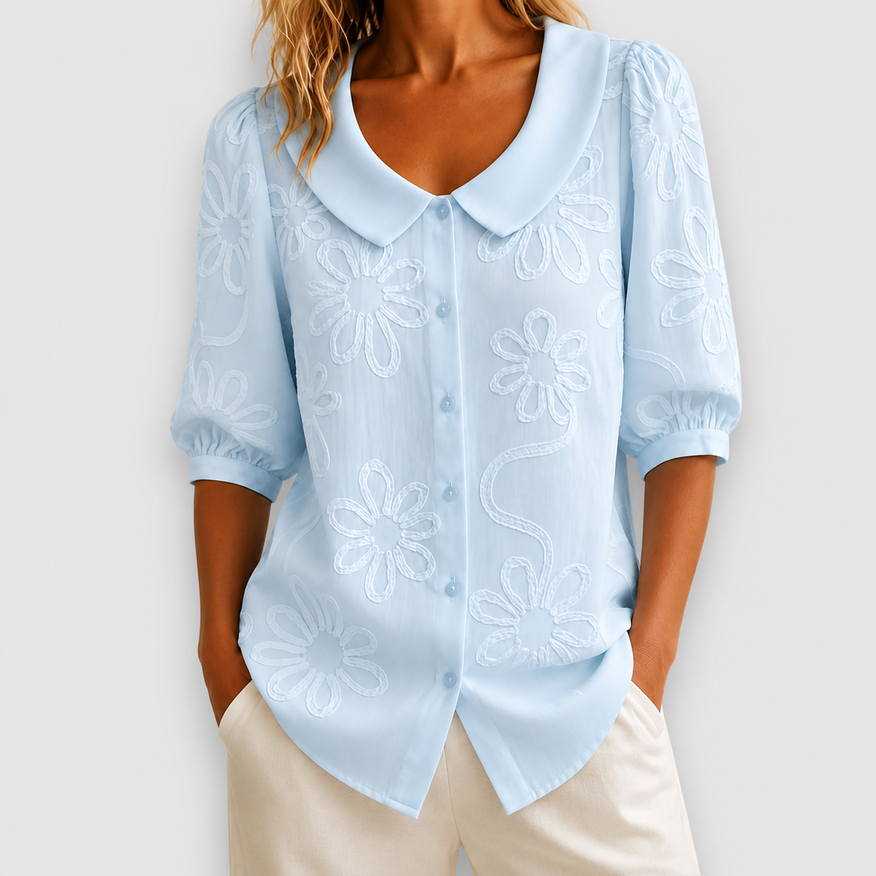 Rosalie Embroidered Blouse