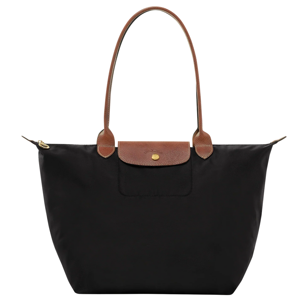 Le Pliage Tote Large, Black