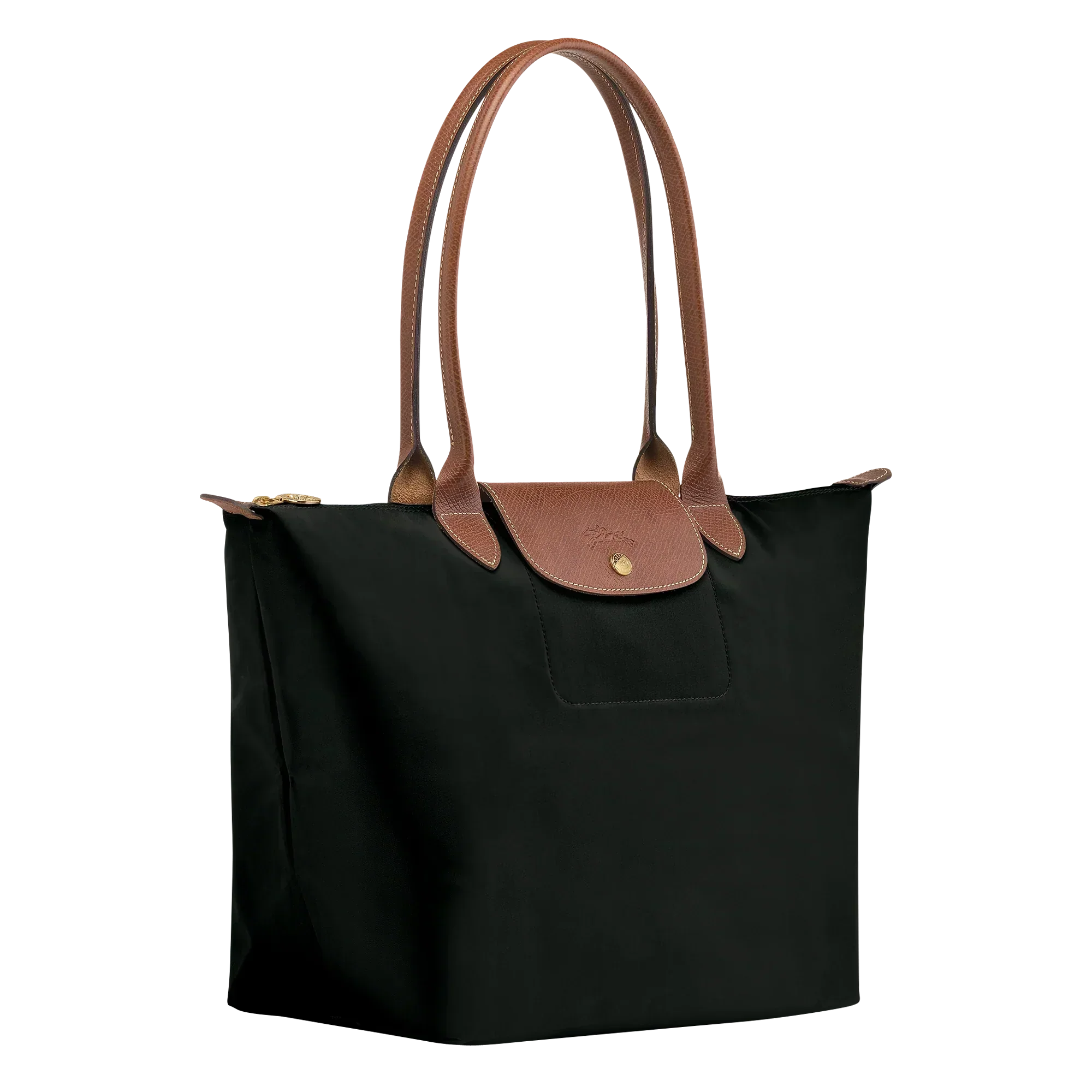 Le Pliage Tote Large, Black