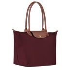Le Pliage Tote Large, Burgundy