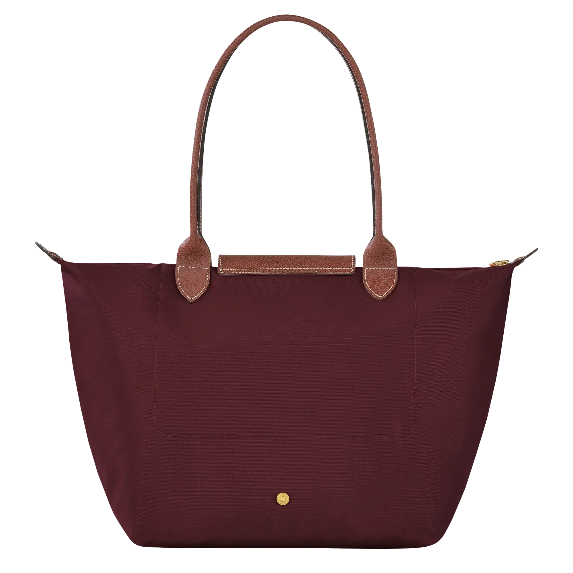 Le Pliage Tote Large, Burgundy