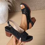 Vanessa - orthopedic sandals in a boho style