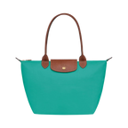 Le Pliage Tote Large, Turquoise