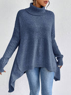 Irina | Oversized Turtleneck Sweater